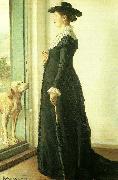 Michael Ancher portraet af min hustru oil painting artist
